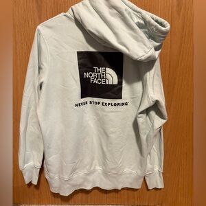 Teal North Face Sweatshirt